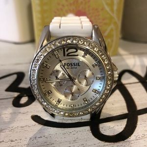 Women’s fossil watch.